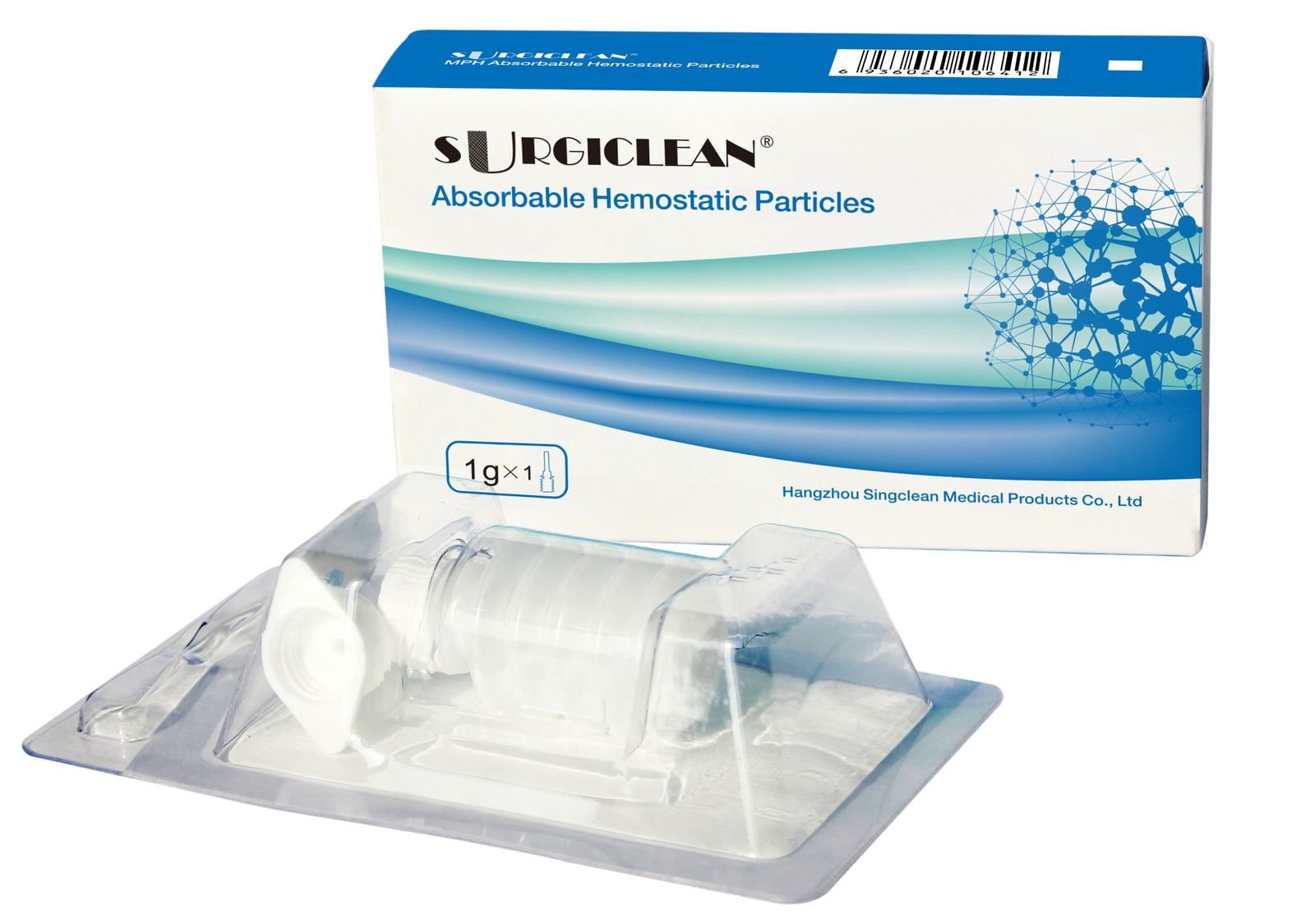 Surgiclean es un agente hemostático de clase III altamente efectivo y totalmente bioabsorbible. Su composición se basa exclusivamente en microesferas de almidón de papa vegetal, garantizando un producto libre de derivados animales o humanos.